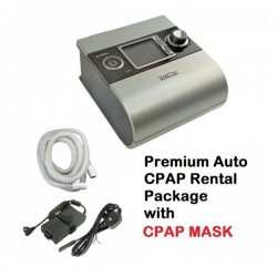 Premium Auto-CPAP 1 Month Rental Package A - S9 Autoset with Humidifier & Full Face Mask